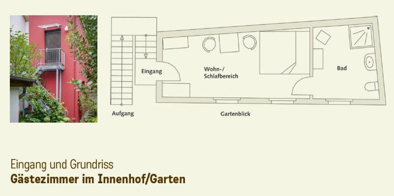 "Goethezimmer" An Der Herderkirche Weimar  Exterior foto